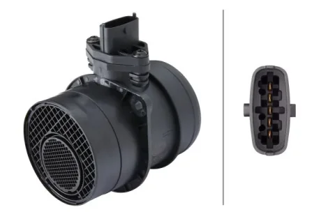 Витратомір повітря (5 pin, модуль) HYUNDAI H-1, H-1 / STAREX, TERRACAN, KIA BONGO, CARNIVAL I, CARNIVAL II, K2900, SORENTO I, OPEL CORSA B, CORSA C, MERIVA A, OMEGA B 1.0-3.2 11.96- HELLA 8ET009149391