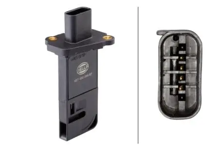Витратомір повітря (4 pin, картрідж) FORD FOCUS IV, KUGA III, PUMA, TOURNEO CONNECT V408 NADWOZIE WIELKO, TRANSIT CONNECT, TRANSIT CONNECT V408/MINIVAN 1.5D 05.15- HELLA 8ET358095671
