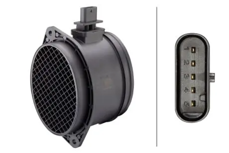 Витратомір повітря (5 pin, модуль) BMW X5 (E70) 4.8 10.06-03.10 HELLA 8ET 358 095-701