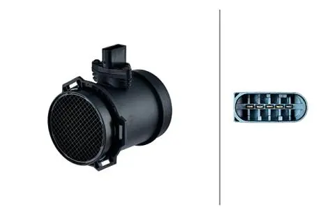 Витратомір повітря (5 pin, модуль) BMW 5 (E39), 7 (E38), X5 (E53), LAND ROVER RANGE ROVER III 4.4/4.6 02.96-08.12 HELLA 8ET 358 095-901