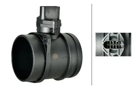 Вимірювач маси повітря HELLA 8ET358 166-561