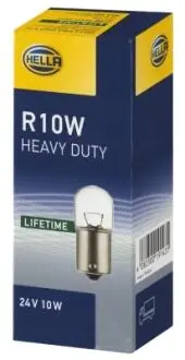 Автолампа Behr Heavy Duty C5W BA15s 10 W прозрачная HELLA 8GA002071271