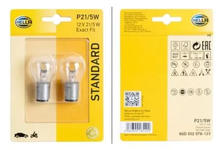 Фонарь накала HELLA 8GD002078123