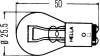 Лампа розжарювання, P21/5W 24V 21/5W BAY 15d HELLA 8GD002078241 (фото 2)