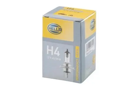 Лампа 12V H4 60/55W P43t PERFORMANCE +60% HELLA 8GJ 223 498-221