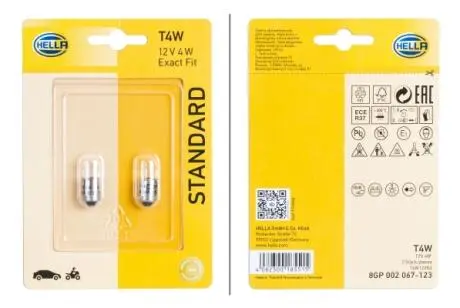 Фонарь накала HELLA 8GP002067123