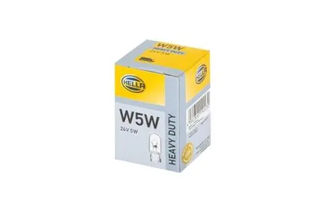 Автолампа Behr Standard W5W W2,1x9,5d 5 W прозрачная HELLA 8GP003594251