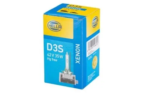 Лампа газоразрядна D3S 42V 35W P32d-2-5 HELLA 8GS009028311