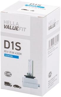 D1S 85V 35W Газорозрядна лампа XENON VALUEFIT HELLA 8GS 242 632-291