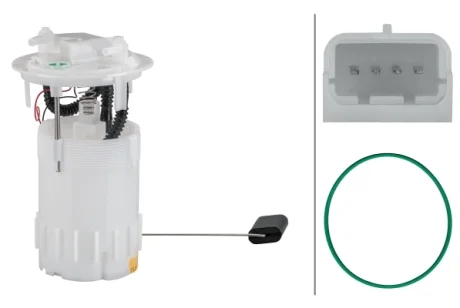 Датчик рівня палива RENAULT GRAND SCENIC II, GRAND SCENIC III, MEGANE II, MEGANE II/KOMBI, SCENIC II 1.5D/1.9D/2.0D 09.02- HELLA 8TF358106811