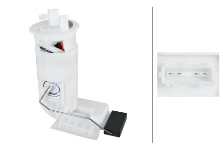 Електричний паливний насос (модуль) CITROEN SAXO PEUGEOT 106 II 1.1/1.4/1.6 02.96-07.04 HELLA 8TF358306511