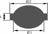 Крышка топливного бака. Крышка топливного бака HELLA 8XY008530001 (фото 1)