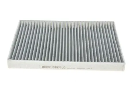 Фильтр салона AUDI A4, Q5 II 15- угольный (выр-во HENGST) HENGST FILTER E4931LC