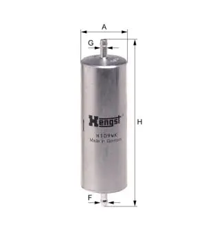 Фільтр палива HENGST FILTER H109WK