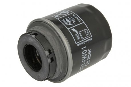 Фильтр масляный двигателя VAG 1.2-1.4 TSI 07- (выр-во) HENGST FILTER H314W01 (фото 1)