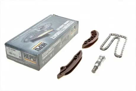 Комплект цепи ГРМ BMW X3 (E83)/X4 (F26)/X5 (F15/F85)/X6 (E71/E72/F16/F86) 2.0/3.0D 07-19 HEPU 21-0186