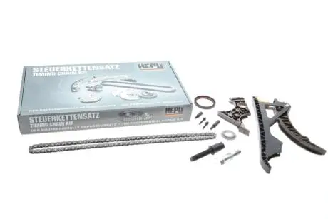 Комплект цепи ГРМ BMW 3 (E90/91/92/93)/5 (E61)/7 (F01)/X6 (E71) (N52B30/N53B30) 04-16 HEPU 21-0350