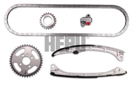 Комплект цепи ГРМ Toyota RAV 4 06-2.0/2.2D (цепь, натяжник, шестерня) HEPU 21-0450