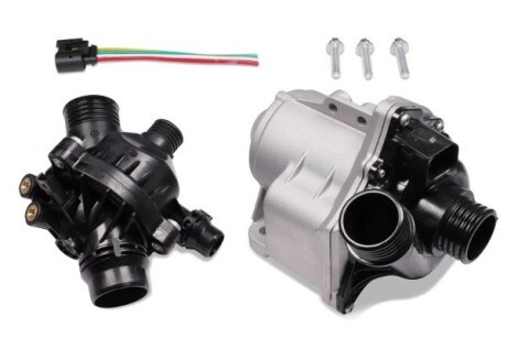 Помпа води BMW 3 (E90)/5 (F10)/X5 (E70)/X6 (E71/E72) 06-16 N55 B30/N54 B30 (+термостат) HEPU P494-TH