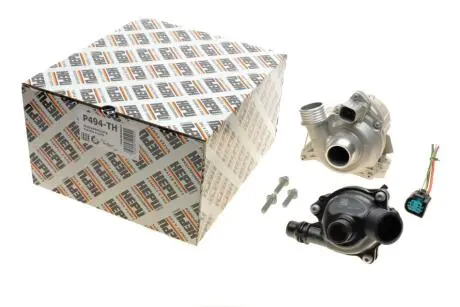 Помпа води BMW 3 (E90)/5 (F10)/X5 (E70)/X6 (E71/E72) 06-16 N55 B30/N54 B30 (+термостат) HEPU P494-TH