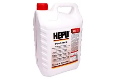 Антифриз G12 красный -37°C 5л HEPU P900RM12005