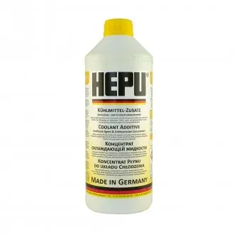 Антифриз (жовтий) G11 (1,5 л) (1:1= -38°) HEPU P999-YLW