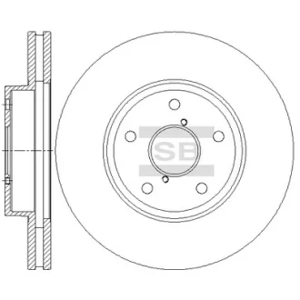 Диск гальмівний Hi-Q (SANGSIN) SD4711