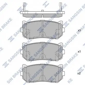 Кт. Тормозные колодки Hi-Q (SANGSIN) SP1079-R