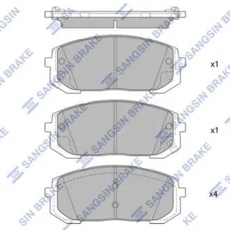 Фото автозапчасть Hi-Q (SANGSIN) SP4334 Автозапчасть Hi-Q (SANGSIN) SP4334