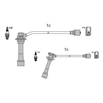 Комплект електропроводки HITACHI 134123