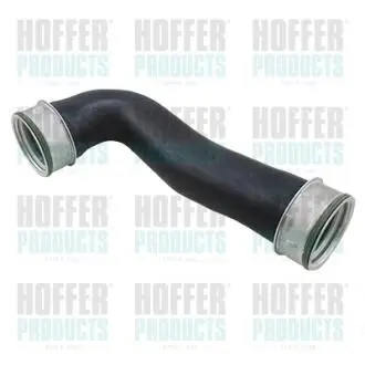 Патрубок интеркулера VW Caddy III 1.9TDI 03- (L) HOFFER 96028