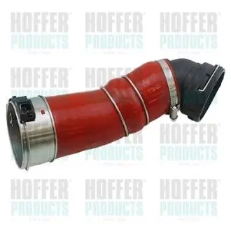 Патрубок интеркулера BMW 5 (E60)/6 (E63) 07-10 M57 D30 HOFFER 96532