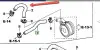 Шланг теплообменника акзш HONDA 19422RBC000 (фото 2)