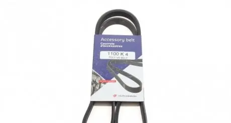 Ремінь генератора Fiat/Lancia/Nissan/Subaru (4PK1100) HUTCHINSON 1100 K 4
