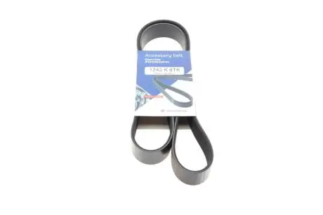 Ремень генератора MB SLR (R199) 04- M155 (8PK1242) HUTCHINSON 1242 K 8TK (фото 1)