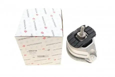Подушка двигуна (R) BMW 5 (E60/E61/E63)/6 (E64) 2.2/2.5/3.0 01-10 HUTCHINSON 586310