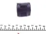 Втулка стабілізатора (переднього/внутрішнього) Renault Logan/Sandero 04- (d=23.5mm) HUTCHINSON 590179 (фото 3)