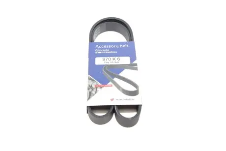 Ремень поликлиновой 6PK970 HUTCHINSON 970 K 6