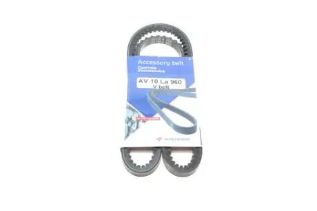 Ремень генератора BMW 3/VW Passat 1.6TD/1.9D 88-93 (10x960) HUTCHINSON AV 10 LA 960