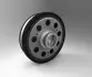 Шків колінвалу BMW 3 (E90/F30/F80)/ 5 (F10) 1.6-2.0 d 07- N47/M47 HUTCHINSON DP120S (фото 1)