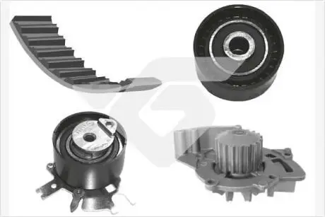 Насос води + комплект зубчатого ремня HUTCHINSON KH225WP60