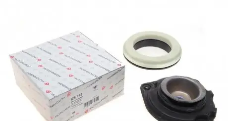 Подушка амортизатора (переднего) + подшипник Nissan Note 1.4/1.5dci/1.6 06- (L) HUTCHINSON KS 147