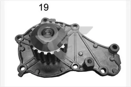 Насос водяной Citroen C4, C5/Ford Focus/Mazda 3/Peugeot 206, 207, 307, 308, 407/Volvo S40, V50 1.6HDI (03-) HUTCHINSON WP64