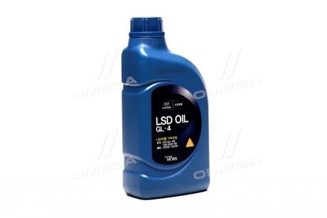 Трансмиссионное масло LSD Oil GL-4 85W-90 минеральное 1 л Hyundai/Kia/Mobis 0210000100 (фото 1)