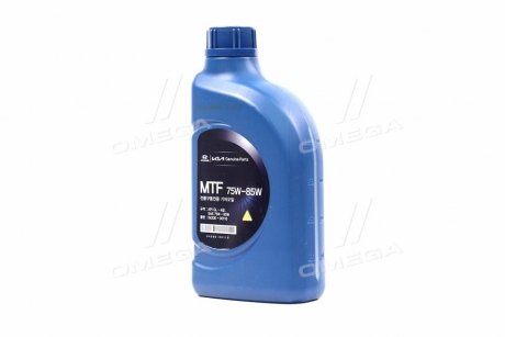 Трансмиссионное масло MTF GL-4 75W / 85W полусинтетическое 1 л Hyundai/Kia/Mobis 0430000110 (фото 1)