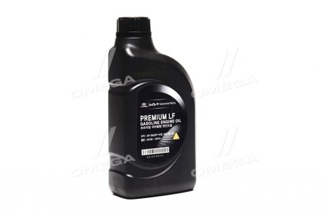 Масло моторное Premium Gasoline LF 5W-20 SM/GF-4 05100-00151 (Канистра 1л) Hyundai/Kia/Mobis 0510000151 (фото 1)