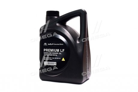 Масло ДВС 5W-20 4 л Premium LF Gasoline SM/GF-4 синт. Hyundai/Kia/Mobis 05100-00451 (фото 1)