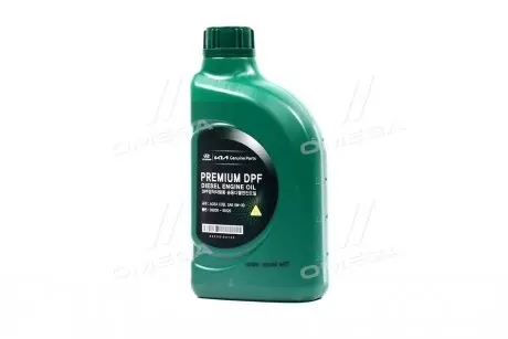Олива моторна Mobis Premium DPF Diesel 5W-30 ACEA C3, (Каністра 1л) Hyundai/Kia/Mobis 05200-00120
