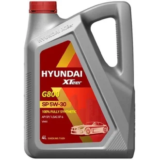 Масло моторное Hyundai / Kia XTeer Gasoline Ultra Protection 5W-30 (4 л) Hyundai/Kia/Mobis 1041002