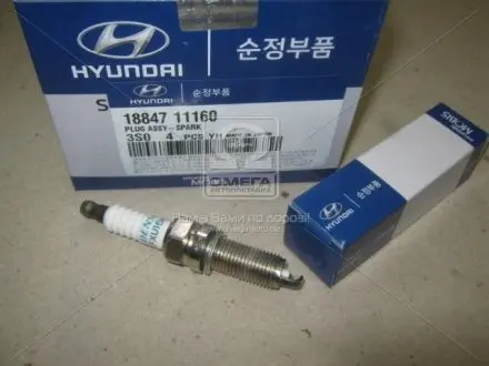 Свеча зажигания Hyundai Santa Fe 12- (выр-во Mobis) Hyundai/Kia/Mobis 1884711160